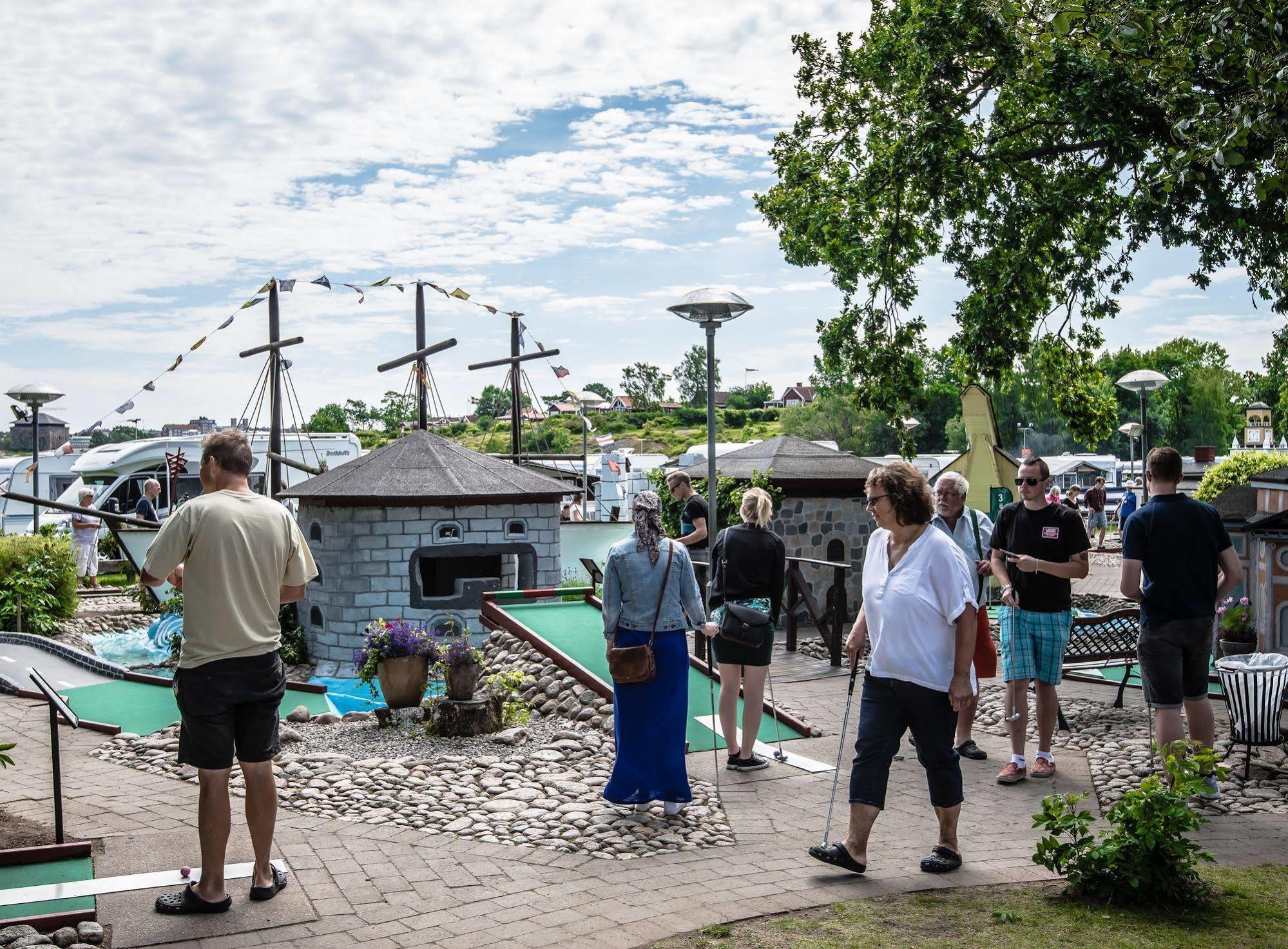 Dragsoe Camping & Stugby Karlskrona Exterior foto