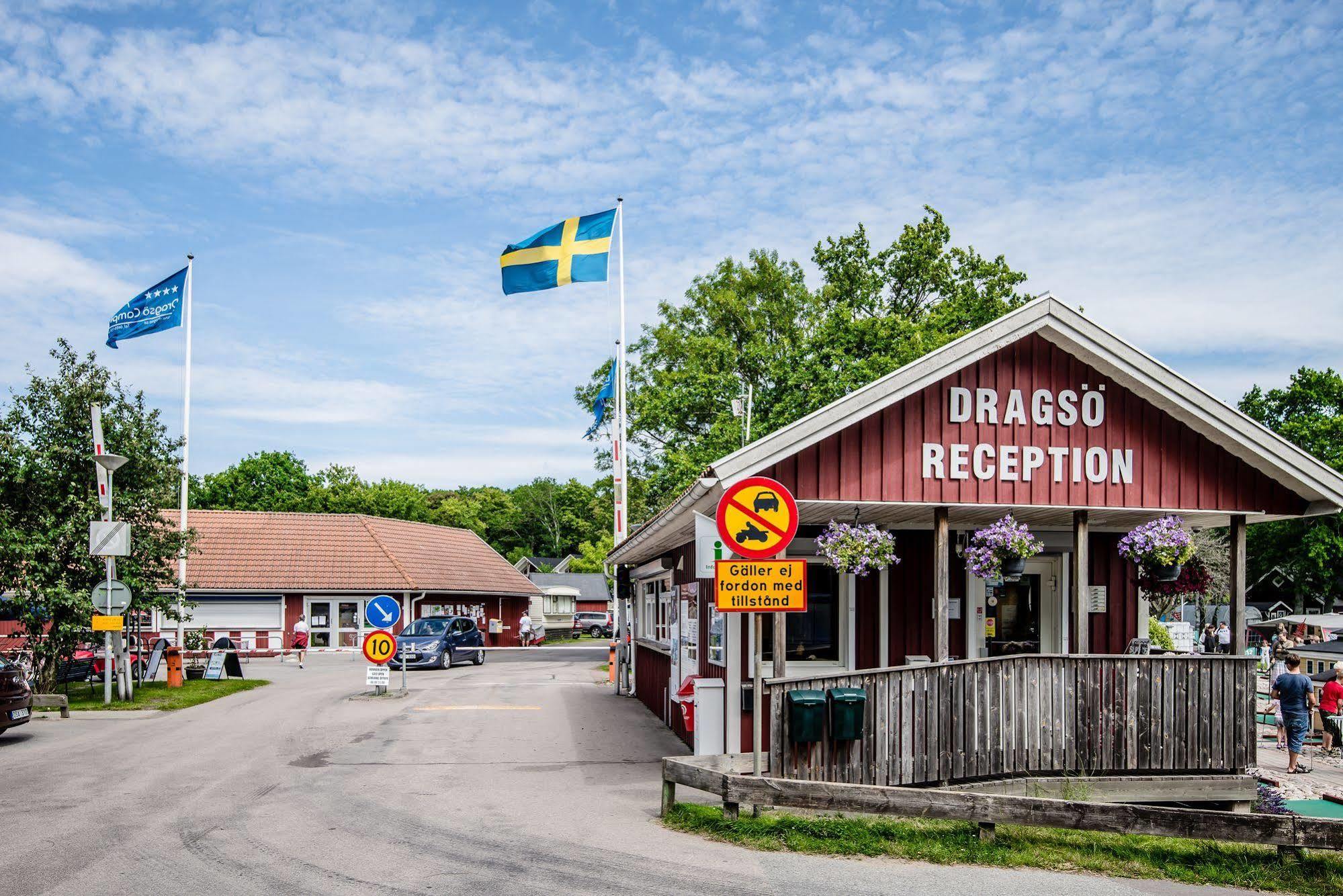 Dragsoe Camping & Stugby Karlskrona Exterior foto